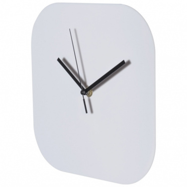 Logo trade promotional giveaways image of: Wall clock with all over clock face BEL AIR